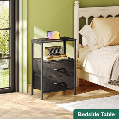 Huuger Nightstands Set of 2, End Tables - Image 2
