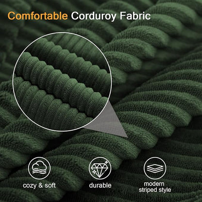COMAX Futon Sofa Bed, Convertible Folding Sofa Bed, Boneless Couch Loveseat - Image 7