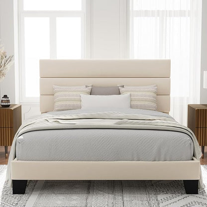 Allewie Queen Size Platform Bed Frame by Allewie