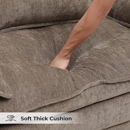 Oversized Accent Chair, Modern Chenille Cloud Sofa Chair - Image 8