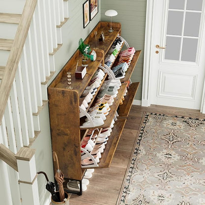 GRUSIGN Shoe Cabinet, Shoe Storage Cabinet - Image 8