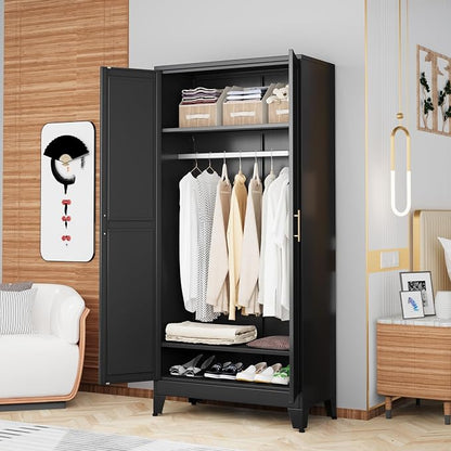 GAIOUS Metal Wardrobe Cabinet - Image 6