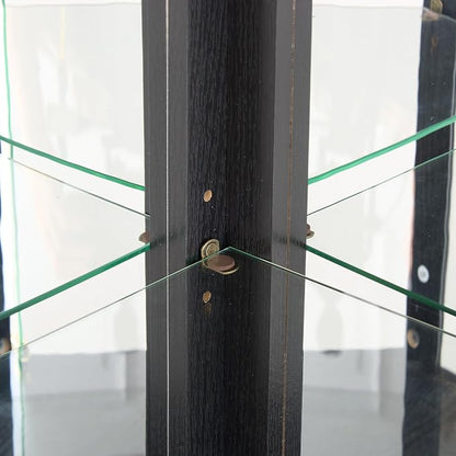 Glass Corner Display Cabinet - Image 7