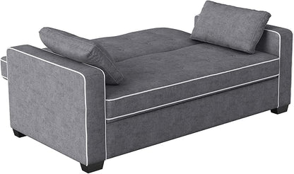 Serta Ainsley 72.6" Convertible Sleeper Sofa, Queen Size, Dreamcoil Comfort - Image 10
