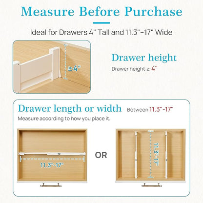 Vtopmart 12 Pack Drawer Dividers - Image 7