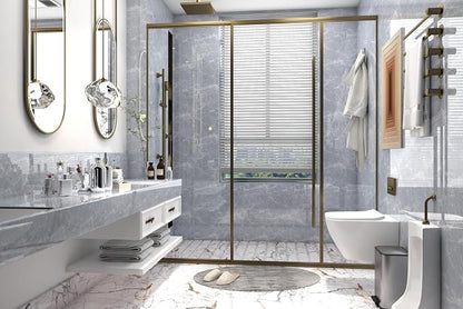 Marble Contact Paper 15.7" x 197" Grey Wallpaper Marble Peel and Stick Wallpaper - Image 4