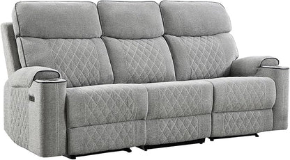 HAOMARKETS Power Oversized Reclining Sofa Couch - Image 8