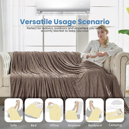 OIGAE Cooling Blanket for Hot Sleepers - Image 7