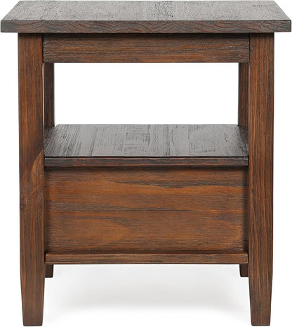 SIMPLIHOME Warm Shaker End Table - Image 10