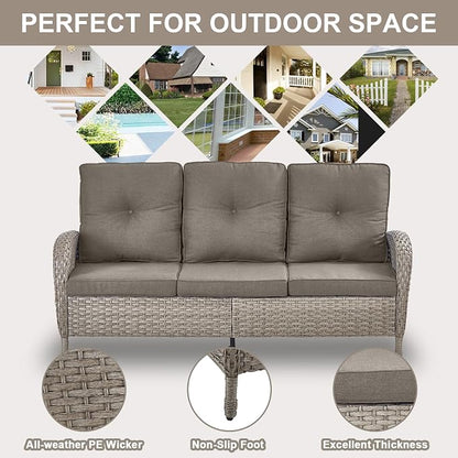 Belord Expansive 10 Pieces Outdoor Patio Furniture Set - Image 7