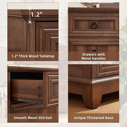 Joaxswe Farmhouse 6 Drawer Dresser - Image 7