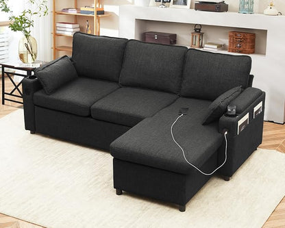 DURASPACE Sofa Bed Sleeper Pull Out 2 in 1 Sectional Sleeper Sofa Couches - Image 7