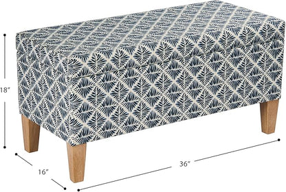 HomePop Large Decorative Storage Bench - Image 3