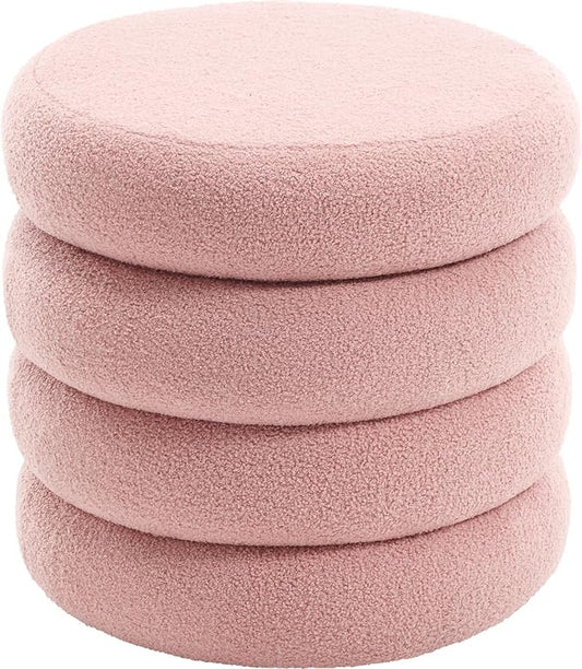 Flouki Round Ottoman, Ottomans by Flouki