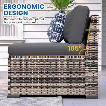 Patio Furniture Sets, 7-Piece Outdoor Patio Furniture - Image 3