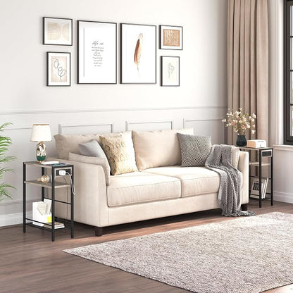 HOOBRO Small Narrow Side Table - Image 6