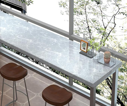 Marble Contact Paper 15.7" x 393" Grey Wallpaper Marble Peel and Stick Wallpaper - Image 7
