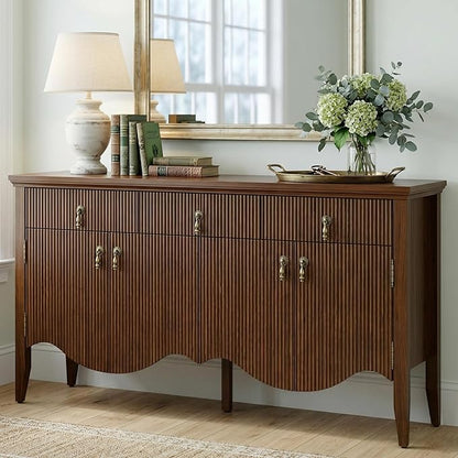 FUSUNBAO 57-Inch Sideboard Buffet Cabinet by FUSUNBAO