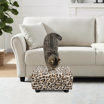 CAROLMADE Small Foot Stool Ottoman Footstool - Image 6