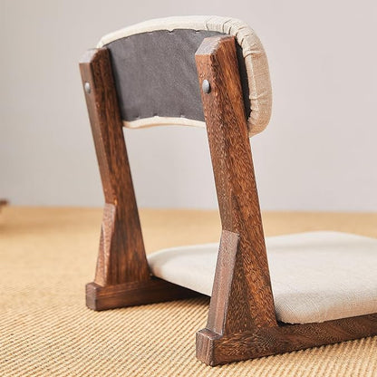 Meditation Chair with Back Support, Japanese Floor Chair, Back Jack - Image 7