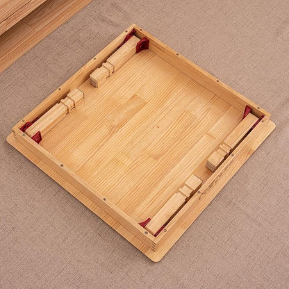 Folding Table, Korean Solid Wood Dining Table/Study Table/Coffee Table/Kang - Image 2