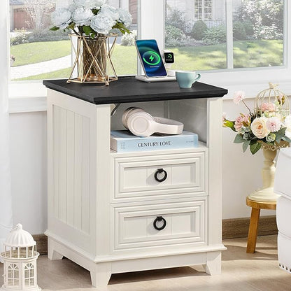Joaxswe 18" Farmhouse Night Stand by Joaxswe