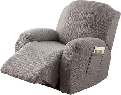 Genina Recliner Chair Covers, Stretch Reclining Chair Cover, Recliner Sofa - Image 8