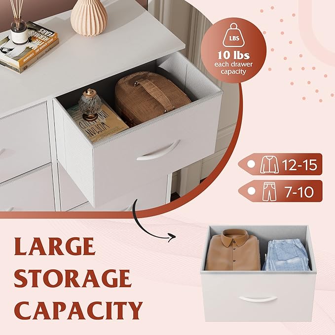 WLIVE Tall Dressers for Bedroom - Image 5