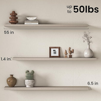 Fun Memories 55 Inch Floating Shelves - Image 3