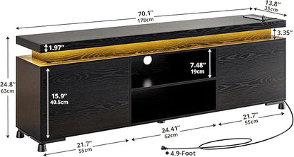 IRONCK TV Stand for TVs 85 inch, Entertainment Center - Image 2