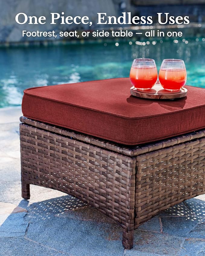 HILLGA 8-Piece Luxury Patio Furniture Set - Image 10
