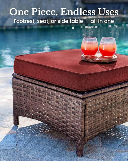 HILLGA 11-Piece Luxury Patio Furniture Set - Image 10
