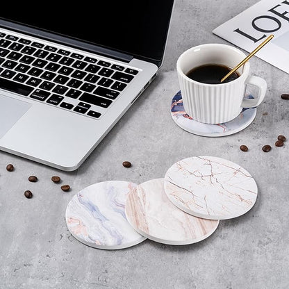 Hoewina 6Pcs Drink Coasters - Image 6