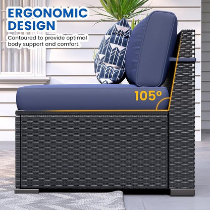 8 Piece Patio Furniture Set - Image 4