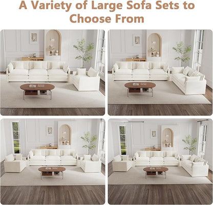mikibama Luxury 3 Piece Sofa Set, 2 Pieces of Single Sofa and 1 Piece of 3 - Image 8