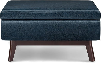 SIMPLIHOME Owen Coffee Table Storage Ottoman - Image 5