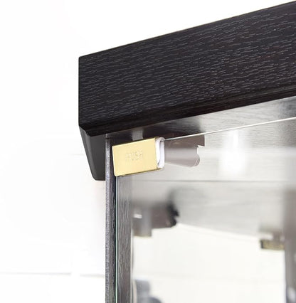 Glass Corner Display Cabinet - Image 5
