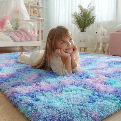PAGISOFE 9x12 Rainbow Large Area Rug - Image 5