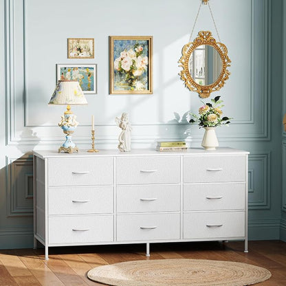 Huuger 9 Drawer Dresser, 47 Inch TV Stand - Image 4