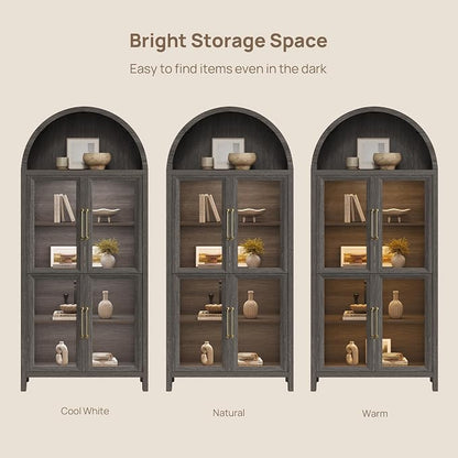 SICOTAS 74" Display Cabinet - Image 5
