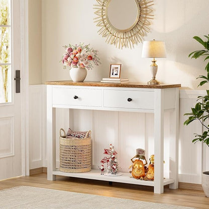 Homieasy Farmhouse Console Table - Image 2