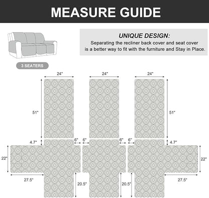 Genina Waterproof Recliner Cover - Image 5