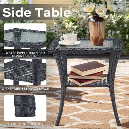 Belord Wicker Outdoor Furniture Set - Image 9
