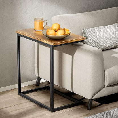 Pipishell C Shaped End Table Set of 2, Side Table - Image 5