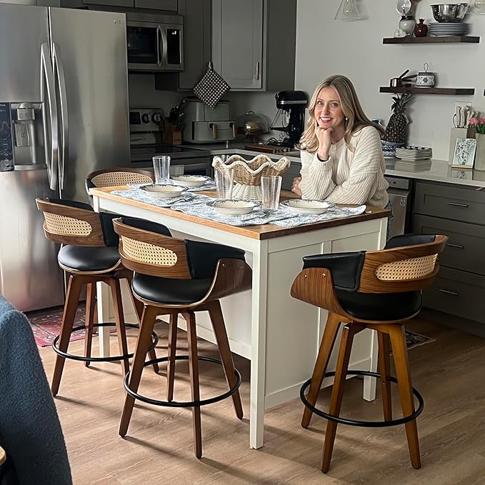 Counter Height Bar Stools Set of 4 - Image 4