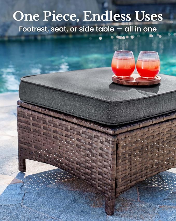 HILLGA 7-Piece Luxury Patio Furniture Set - Image 10