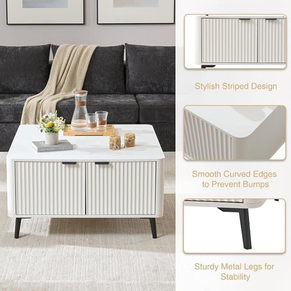 35.4" Lift Top Coffee Table - Image 5