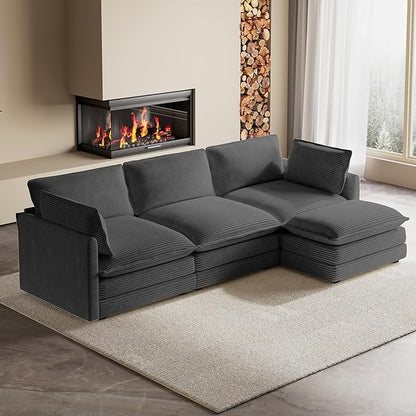 ROWHY 104'' Modular Sectional Cloud Couch - Image 2