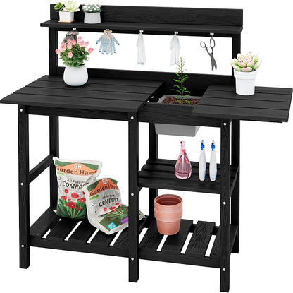 SERWALL Outdoor Potting Bench by SERWALL