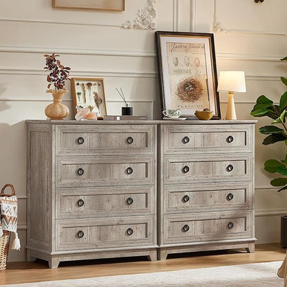 Joaxswe Farmhouse 4 Drawer Dresser by Joaxswe